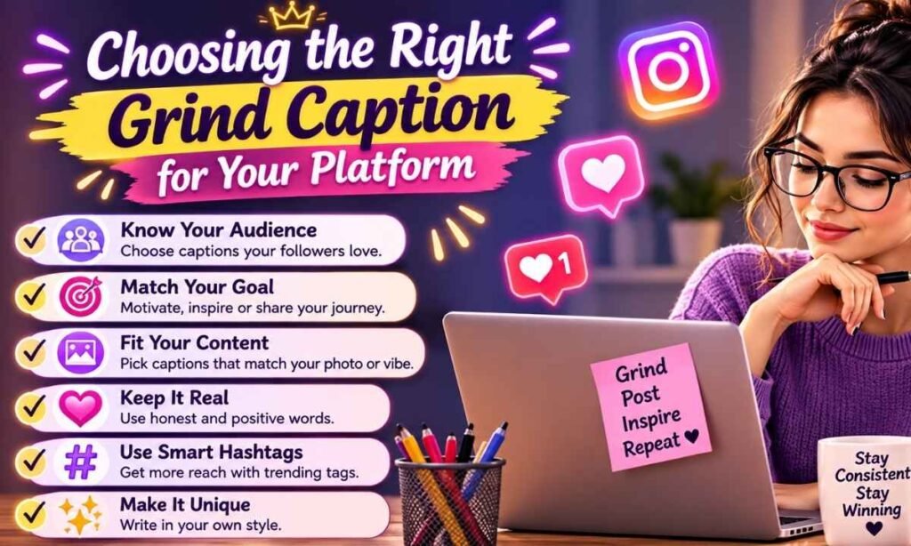 Choosing the Right Grind Caption for Your Platform