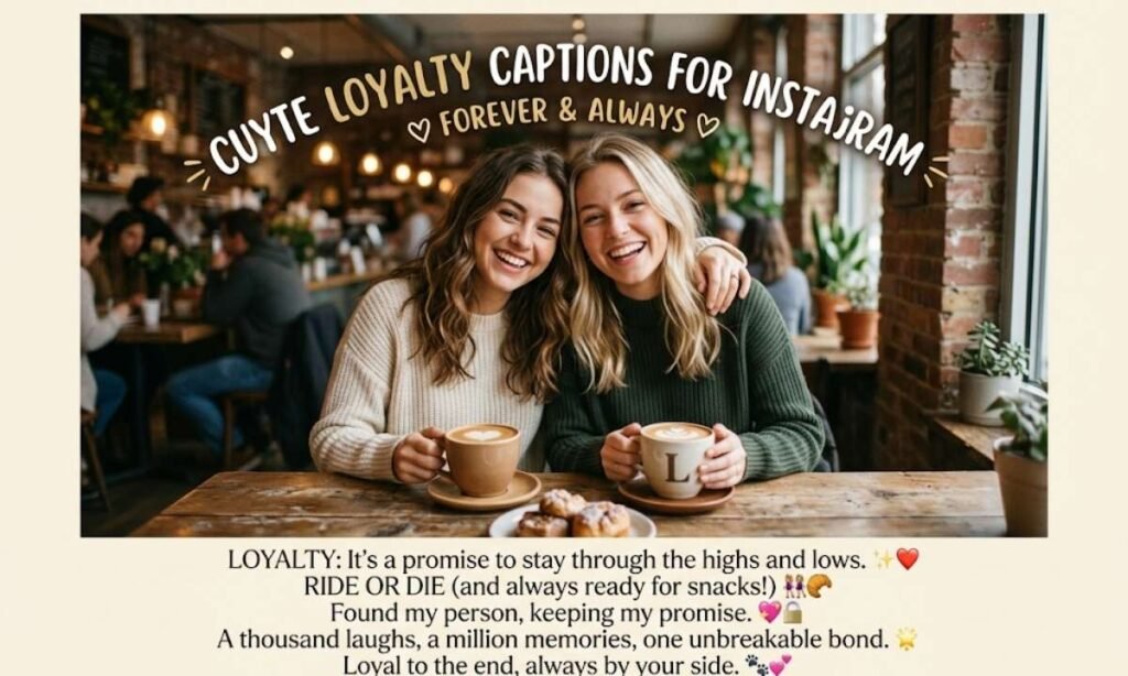 Cute Loyalty Captions For Instagram