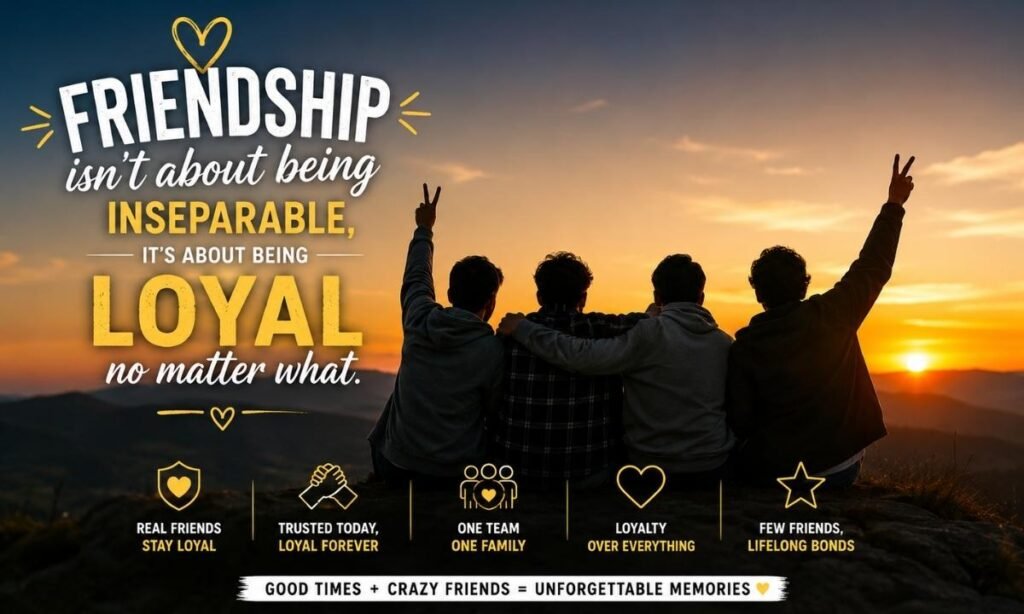 Friendship Loyalty Captions For Instagram