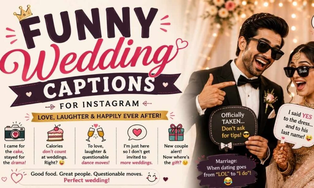 Funny Wedding Captions