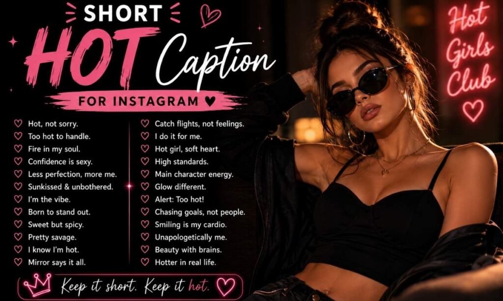 Short Hot Caption for Instagram