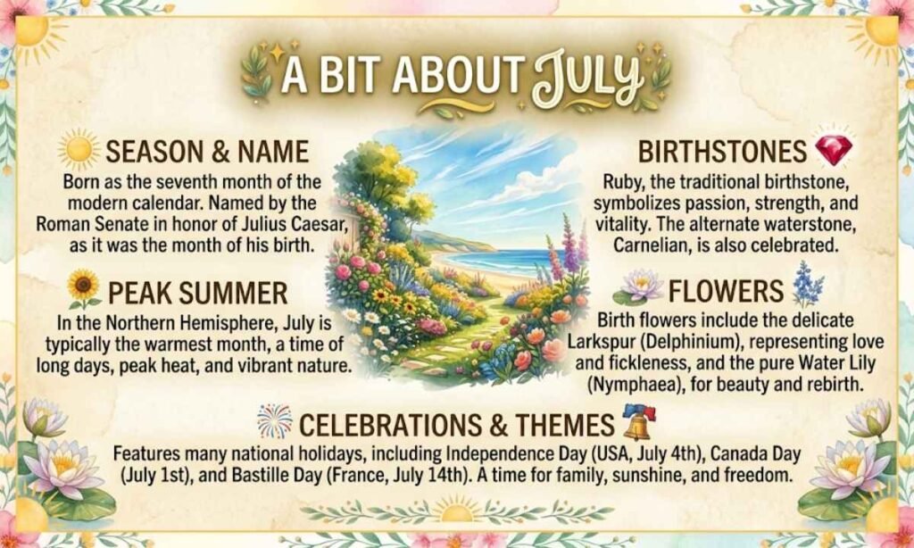 A Bit About July