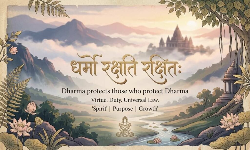 Aesthetic धर्मो रक्षति रक्षितः Bio Ideas
