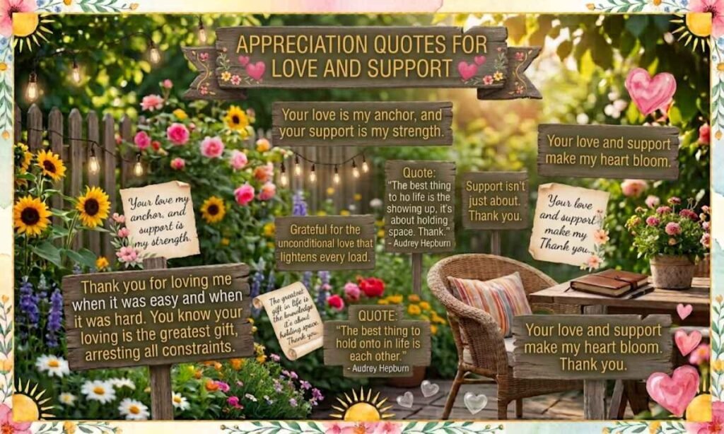 Appreciation Messages for Loving Me