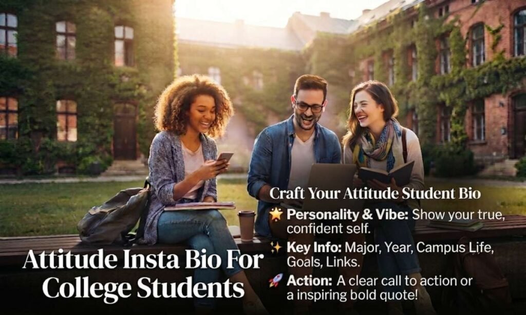 Attitude College Student Bio for Instagram