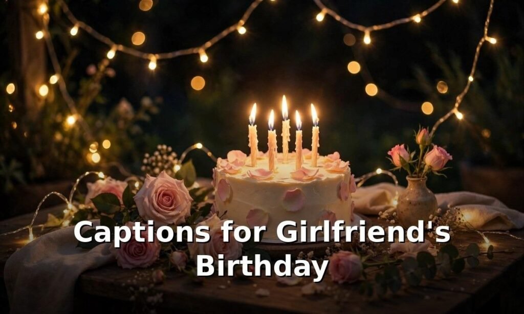 Captions for Girlfriends Birthday on Instagram