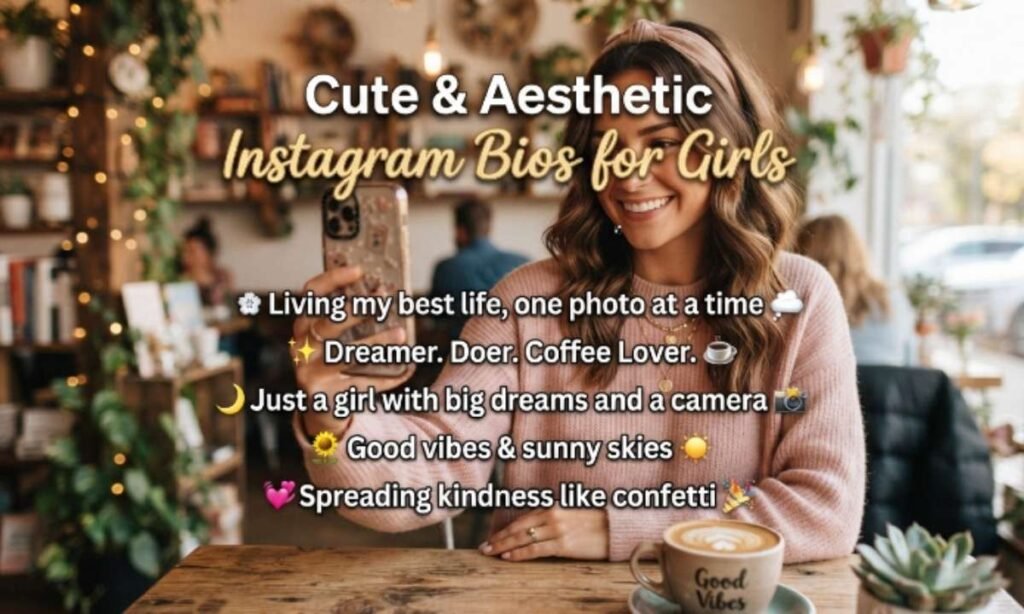 Cute Instagram Bio for Girls