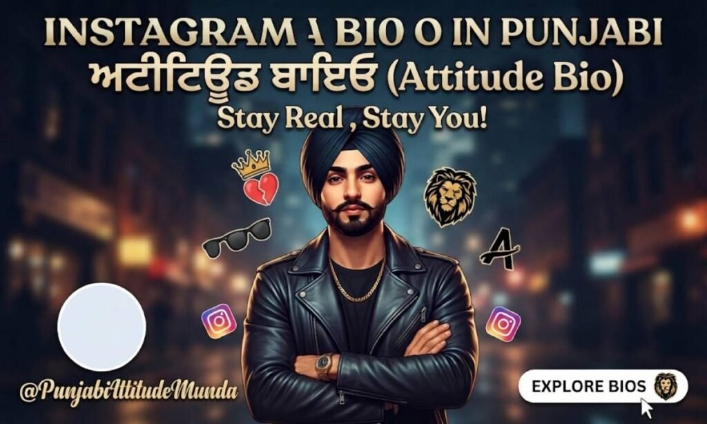 How to Choose the Right Punjabi Bio Style