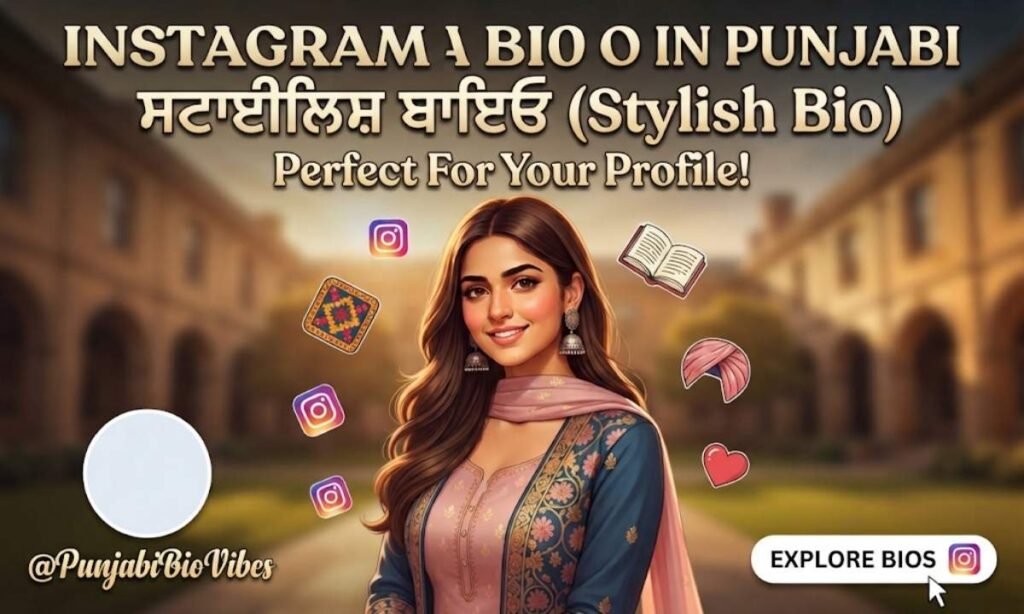 Instagram Bio In Punjabi Girl