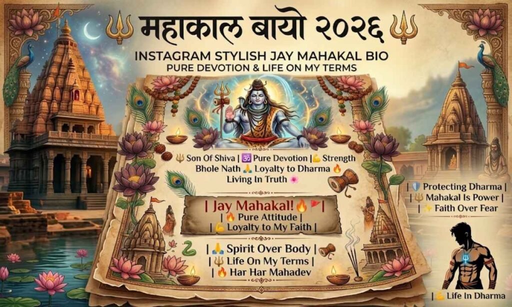 Jay Mahakal Bio For Instagram