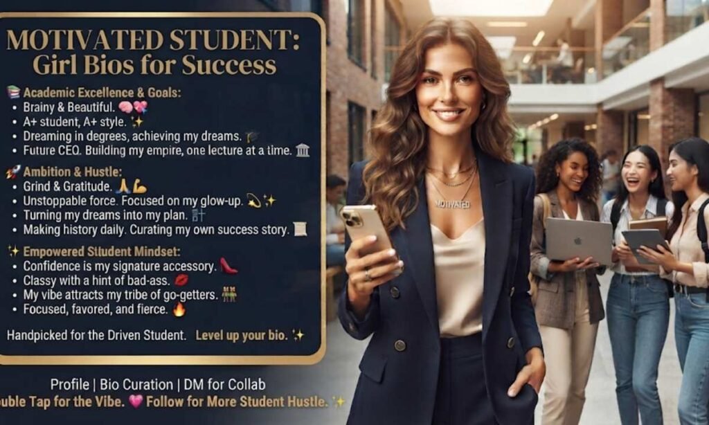 Motivational Student Girl Bios