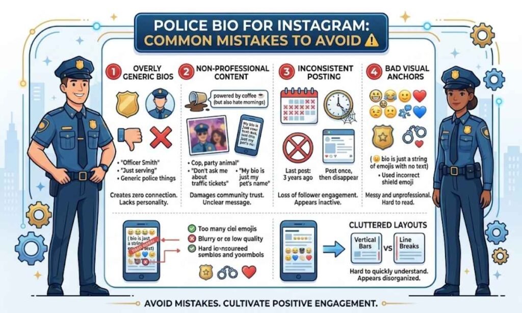 Police Bio For Instagram Common Mistakes To Avoid