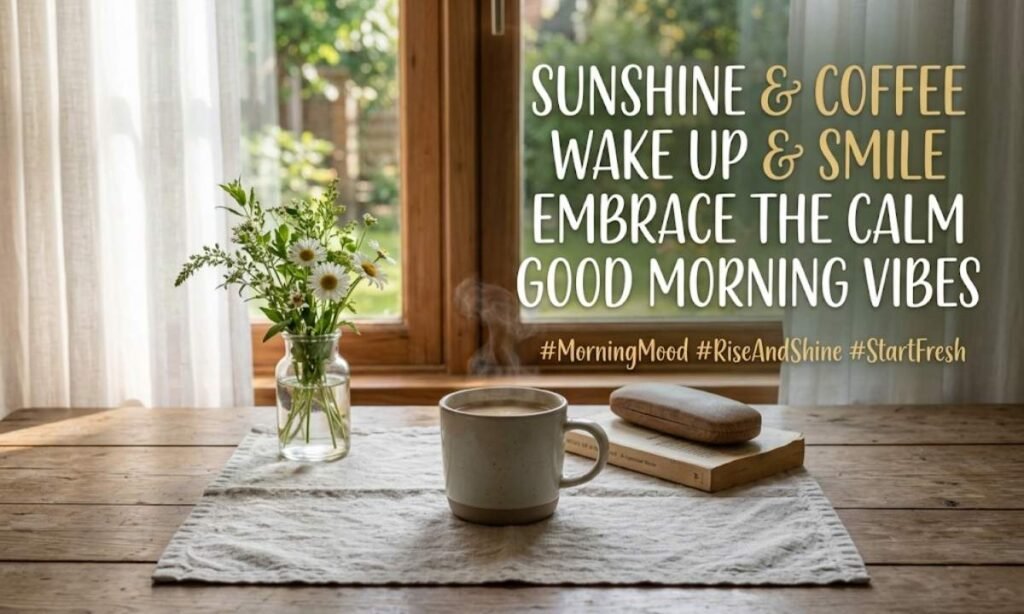 Short Captions for Morning Vibes