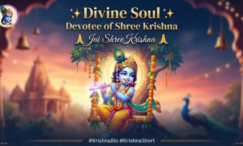 Short Shree Krishna Bio for Instagram
