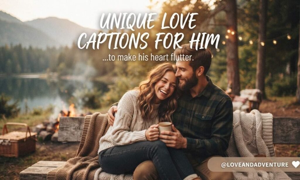 Unique Love Captions for Him on Instagram