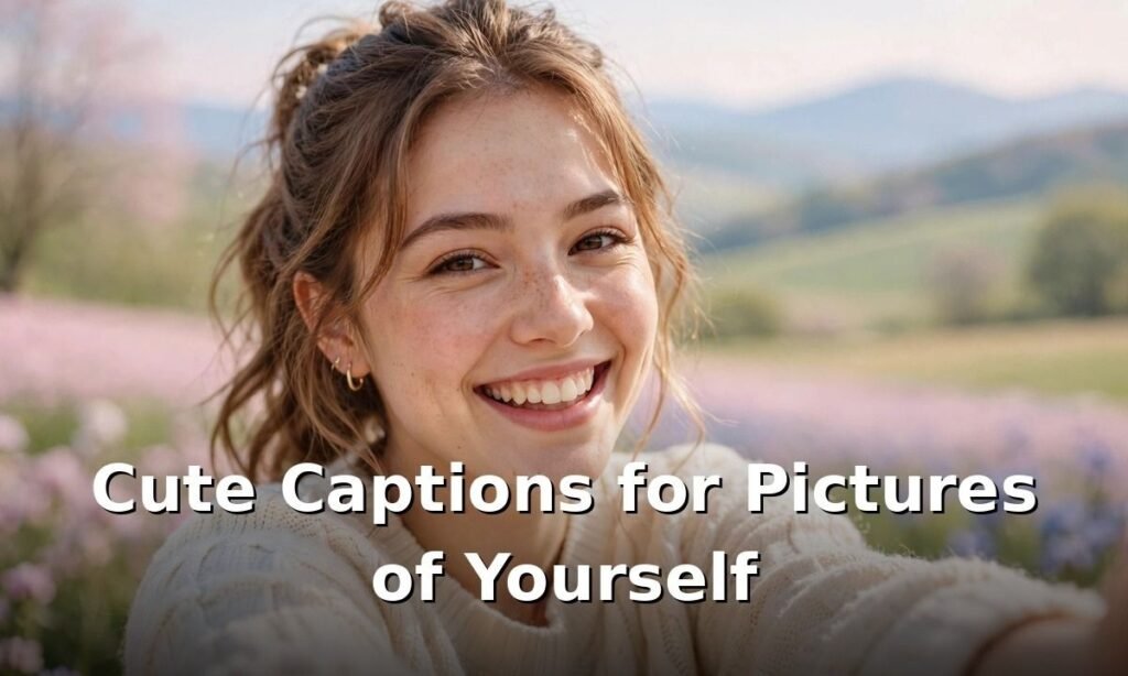 Cute Captions for Pictures of Yourself