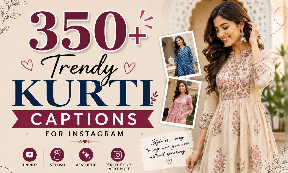 350+ Trendy Kurti Captions for Instagram