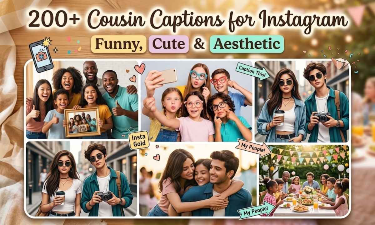 Cousin Captions for Instagram