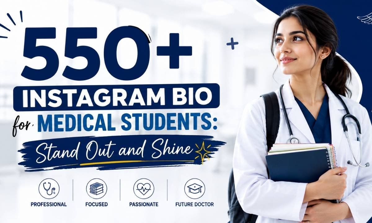 Instagram Bio for Medical Students