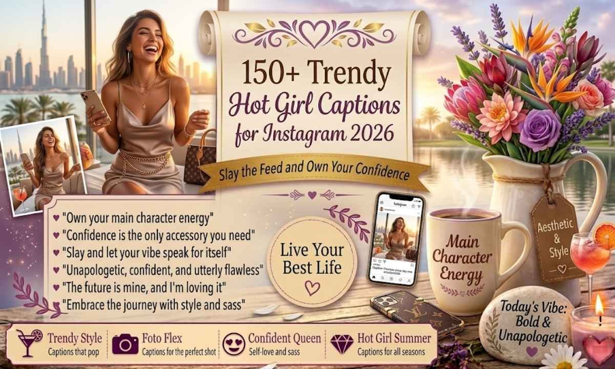 Trendy Hot Girl Captions for Instagram 2026