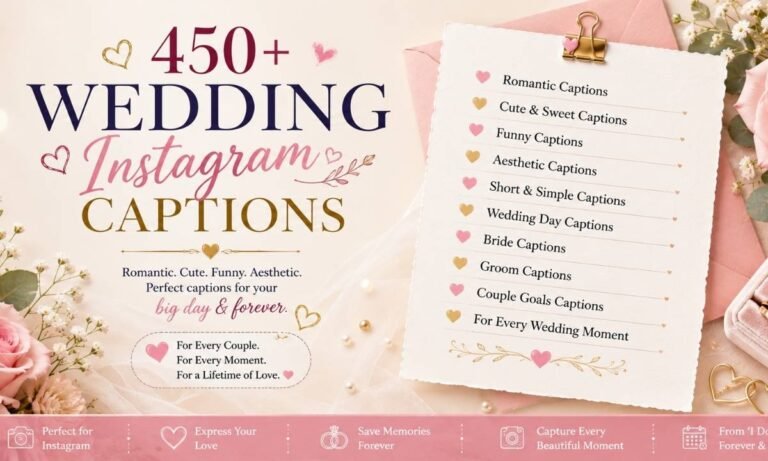 Wedding Instagram Captions