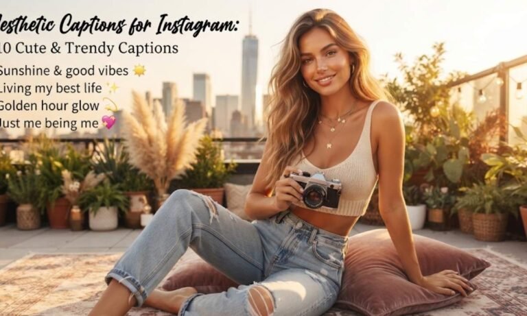 Aesthetic Captions for Instagram
