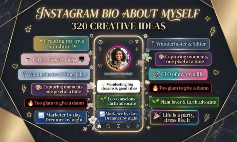 Instagram Bio About Myself