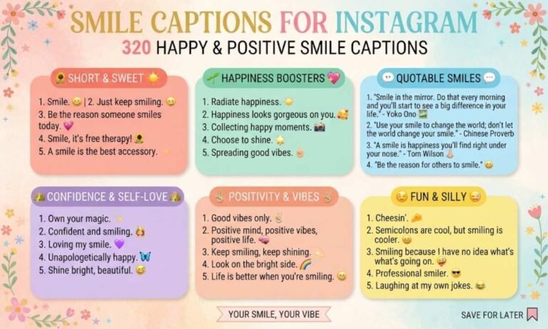 Smile Captions for Instagram