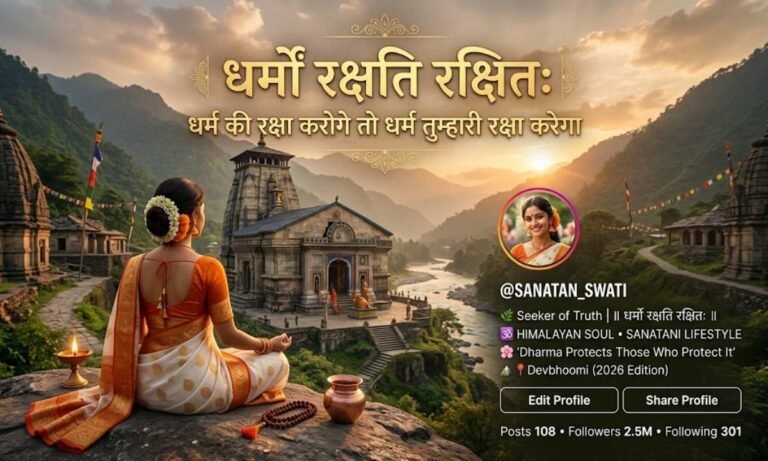 धर्मो रक्षति रक्षितः Bio For Instagram (2026)