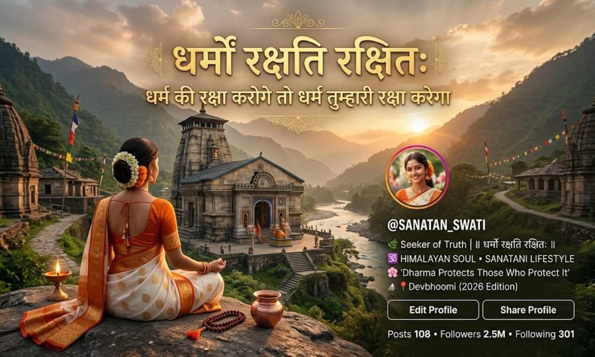 धर्मो रक्षति रक्षितः Bio For Instagram (2026)